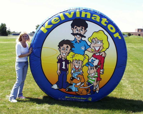 Custom Advertising Balloons kelvinator-disk