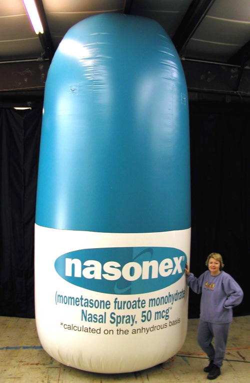 Inflatable Product Replicas nasonex-15'