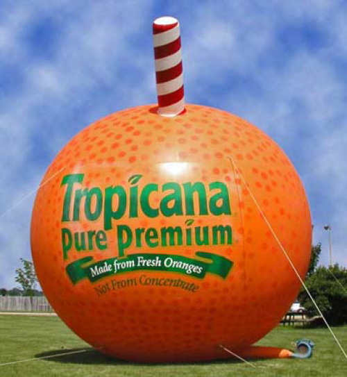 Inflatable Product Replicas tropicana-orange-20'-diamet
